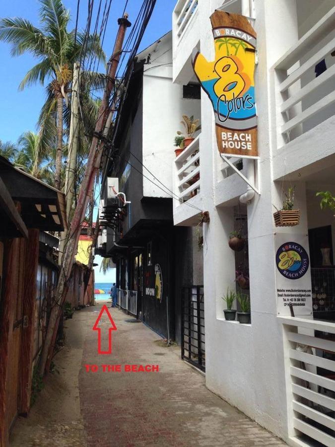 8 Colors Beach House Resort Boracay Exterior foto